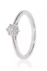 Fehér arany gyémánt köves gyűrű 89137