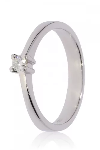 Fehér arany gyémánt köves gyűrű 89138