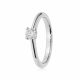 Fehér arany gyűrű 0,20 ct gyémánttal elegáns eljegyzési ékszer - 89151