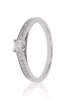 Fehér arany gyémánt köves gyűrű 89168