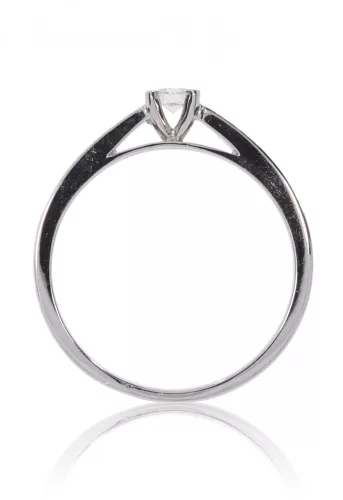 Fehér arany gyémánt köves gyűrű 89168