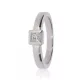 Fehér arany gyémánt köves gyűrű 89172