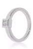 Fehér arany gyémánt köves gyűrű 89172