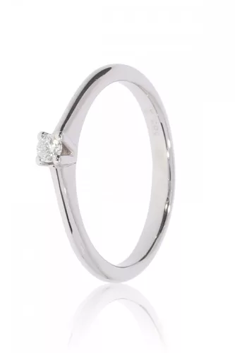 Fehér arany gyémánt köves gyűrű 89176