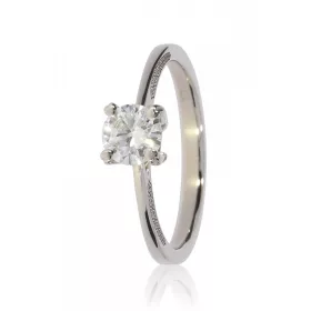 Fehér arany gyémánt köves gyűrű 89736