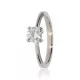 Fehér arany gyémánt köves gyűrű 89736