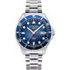 Roamer Pro Scuba Diver 200 969845 41 45 20 férfi karóra acél karkötővel kék számlap