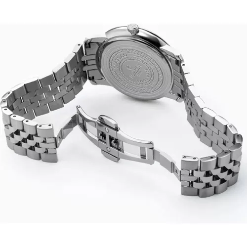 Roamer ferfi karora 40 mm ezust szamlap acel szij klasszikus