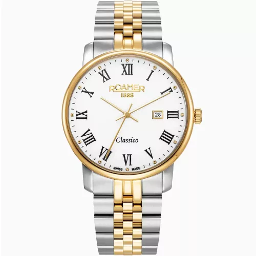 Roamer Classico férfi svájci karóra bicolor kivitelben 971856 48 25 50