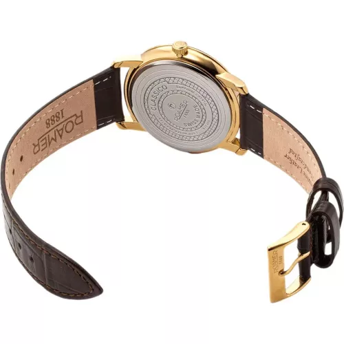 Roamer Classico 971856 48 55 05 férfi karóra, acél és zafír üveg