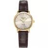 Roamer Classico 971857 48 55 05 női karóra arany tok, barna bőr