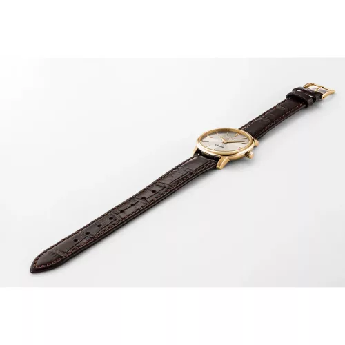 Roamer Classico 971857 48 55 05 női karóra arany tok, barna bőr