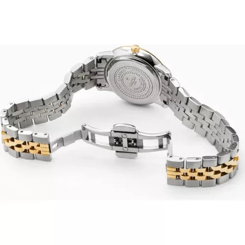 Roamer Classico Ladies szürke-ezüst-arany női karóra 971857 48 55 50 hátlap