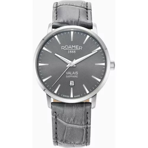 Roamer Valais 988833 41 55 05 férfi karóra acél tok és cserélhető szíjak