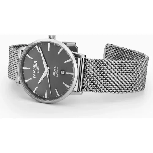 Roamer Valais 988833 41 55 05 férfi karóra acél tok és cserélhető szíjak
