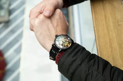 Poljot Beringo Skeleton Limited Edition 9910.1942213 mechanikus karóra