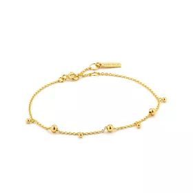 Ania Haie aranyozott Női ezüst Karkötő - B002-03G