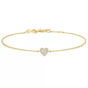 Ania Haie aranyozott Női ezüst Karkötő - B064-01G