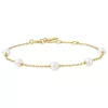Ania Haie aranyozott Női ezüst Karkötő - B065-01G