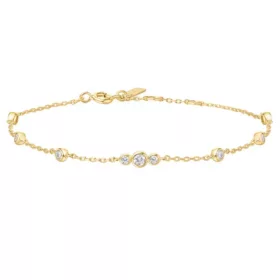 Ania Haie aranyozott Női ezüst Karkötő - B065-03G