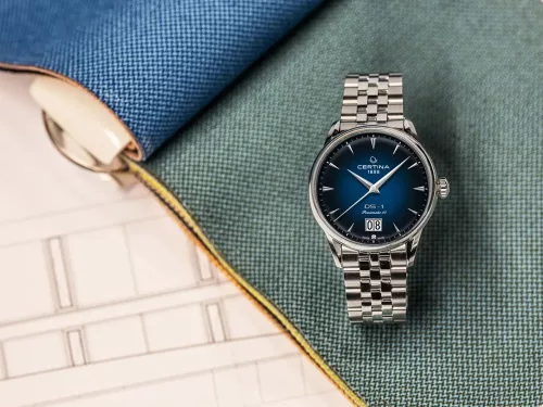 Certina DS-1 Big Date Powermatic 80 C029.426.11.041.00 – kék számlap acél tokkal