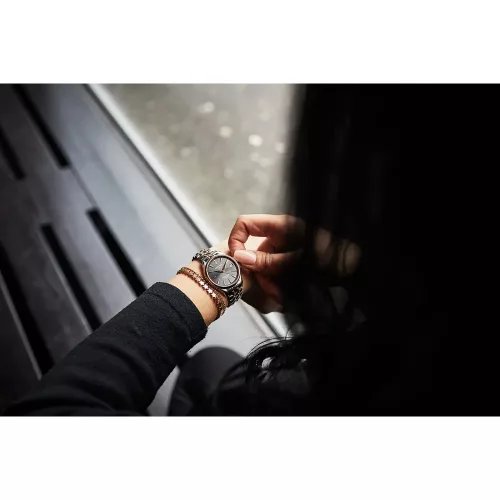 Certina női karóra gyémánt indexekkel acél arany kivitelben