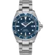 certina ds action diver 43mm kek szamlap acel tok automata