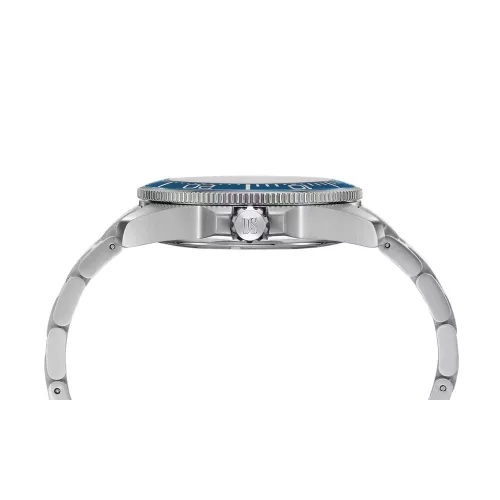 certina ds action diver 43mm kek szamlap acel tok automata