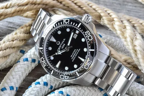 Certina DS Action Diver C032.607.11.051.00 férfi karóra – 43 mm, fekete számlap