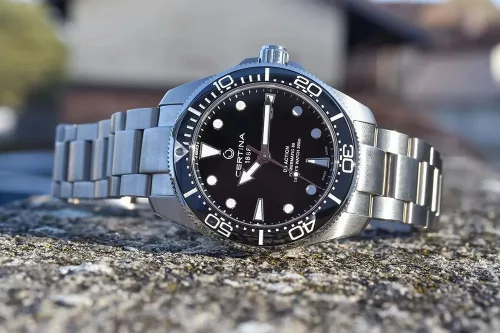 Certina DS Action Diver C032.607.11.051.00 férfi karóra – 43 mm, fekete számlap