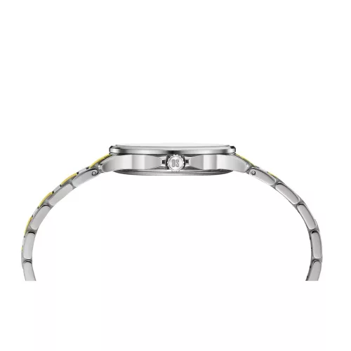 certina ds-6 lady gyongyhaz szamlap gyemant indexek acel tok karkoto