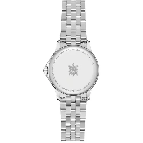 Certina DS-8 Lady elegáns női karóra világos számlappal
