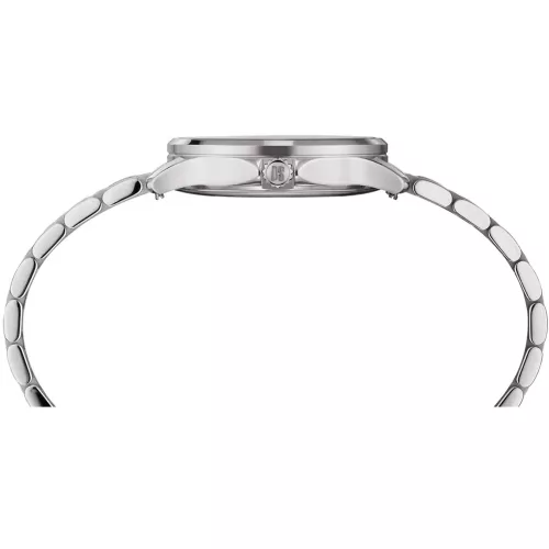 Certina DS-8 Lady elegáns szürke számlapos női karóra titán kivitelben