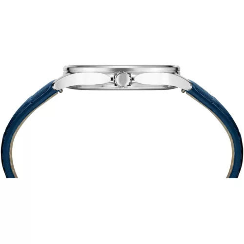 Certina DS-8 Gent kék számlapos elegáns férfi karóra bőr szíjjal