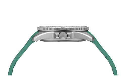 Certina DS-X GMT férfi karóra szürke számlap zöld gumi szíj