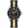 Certina DS Action Diver Powermatic 80 40.5 mm automata férfi búváróra – fekete számlap, NATO szíj
