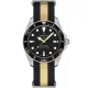 Certina DS Action Diver Powermatic 80 40.5 mm automata férfi búváróra – fekete számlap, NATO szíj