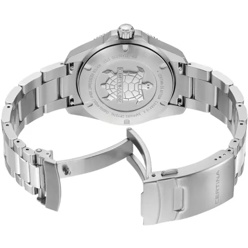 Certina DS Action Diver 40 mm férfi búváróra kék számlappal