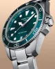 Certina DS Action férfi karóra zöld számlappal acélcsaton 40 mm