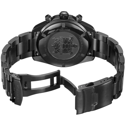Certina DS Action Chrono fekete sportos férfi karóra