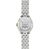 Certina DS-2 Lady gyöngyház női karóra bicolor acél 27,8 mm hátlap