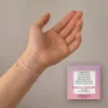 lovelab vilagos rozsaszin gyemant karkoto 925 ezust elegans noi ekszer