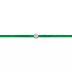 lovelab zold szovet gyemant karkoto 925 ezust elegans noi ekszer