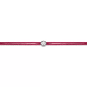 lovelab bordo szovet gyemant karkoto 925 ezust elegans noi ekszer