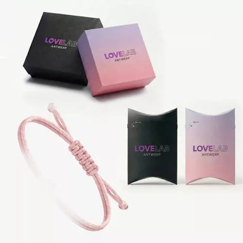 lovelab piros szovet gyemant karkoto 925 ezust minimal stilus