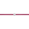 lovelab bordo szovet gyemant karkoto 925 ezust elegans noi ekszer