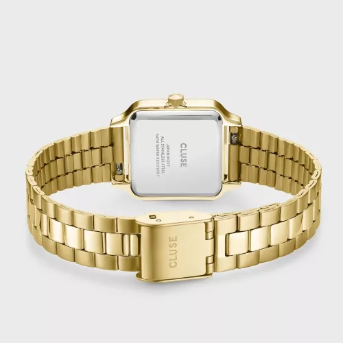CLUSE Gracieuse Petite női karóra világoszöld arany 24 mm CW11809 kapcsoló és hátlp