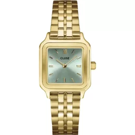 CLUSE Gracieuse Petite női karóra zsályazöld arany 24 mm CW11818