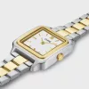 CLUSE Gracieuse Mini női karóra arany-ezüst acélszíjjal 21 mm számlap