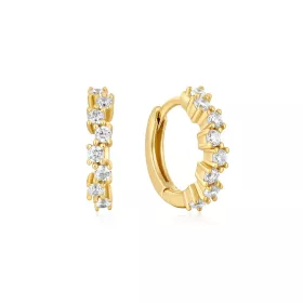 Ania Haie Női Aranyozott Ezüst Fülbevaló - E047-09G